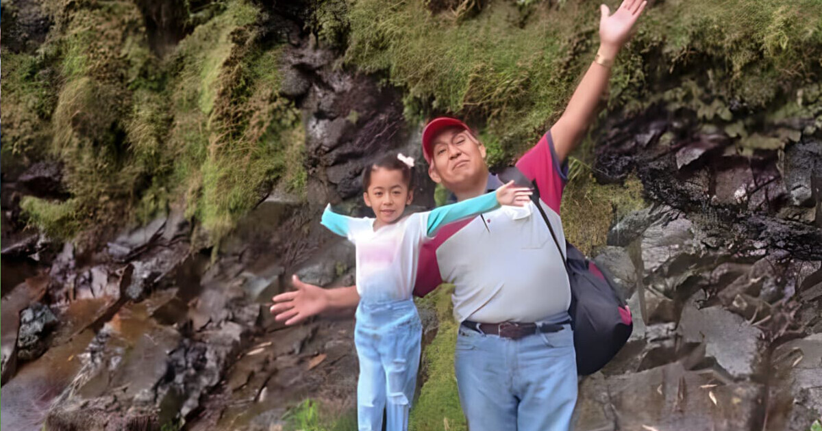 Abuelito se convierte en el héroe de su nieta el Día del Padre