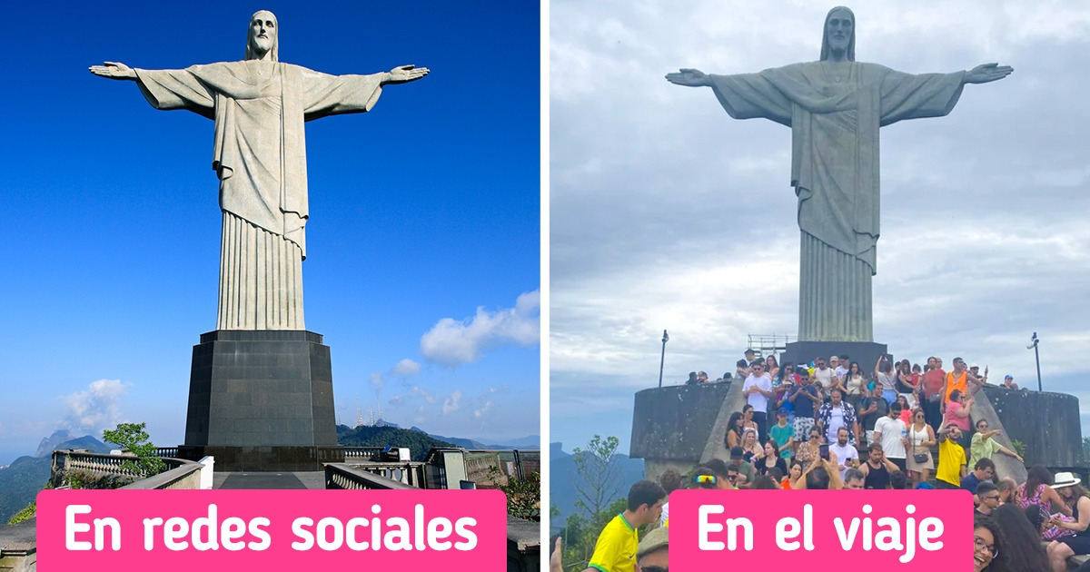 18 Viajeros que recibieron un balde de realidad al intentar fotografiar el momento