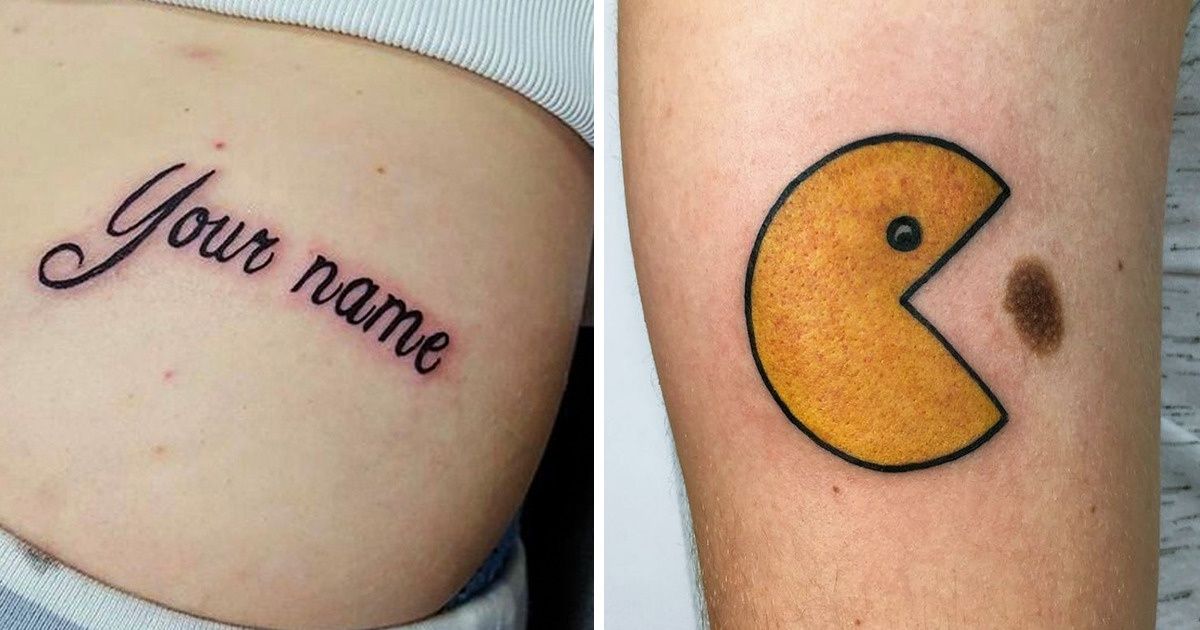 20+ Tatuajes cuyos portadores tienen el buen sentido del humor en los genes
