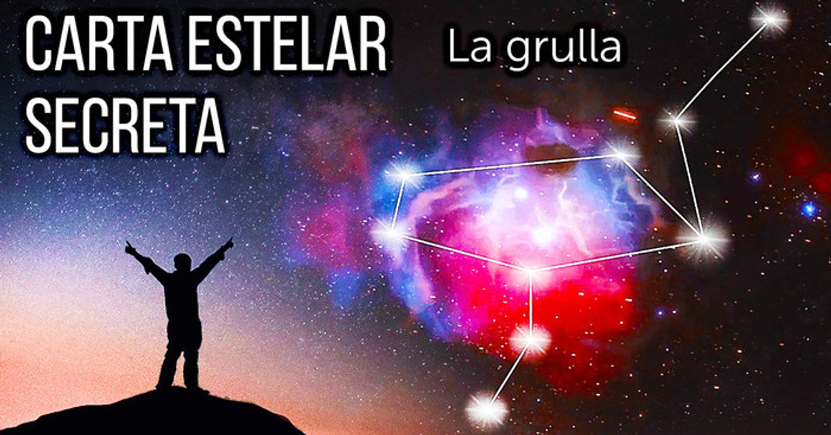 Carta estelar secreta del hemisferio sur