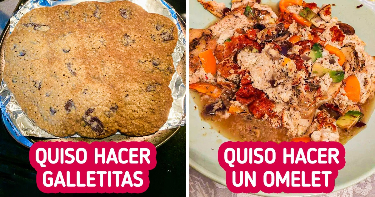 19 Intentos de cocinar un platillo delicioso que no resultaron nada gloriosos