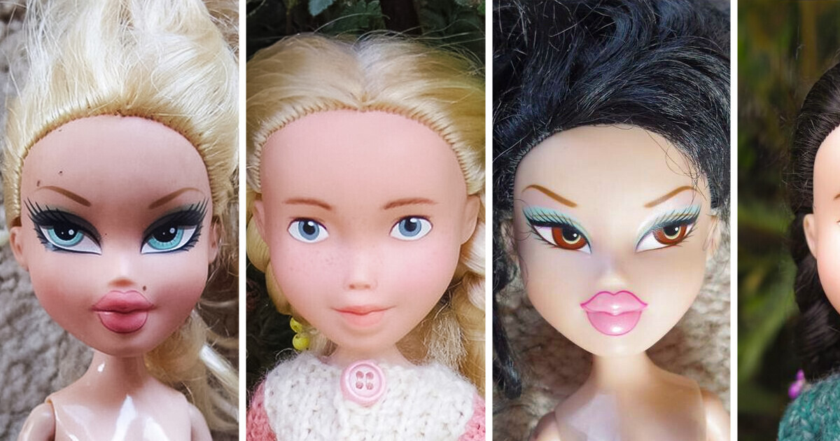 Una madre personaliza muñecas para reflejar una imagen más realista de las niñas Una madre personaliza muñecas para reflejar una imagen más realista de las niñas