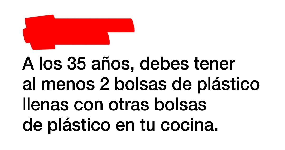 Los expertos contaron lo que una persona debería tener a los 35 años. Los usuarios de Internet se rieron en voz alta y ofrecieron sus versiones