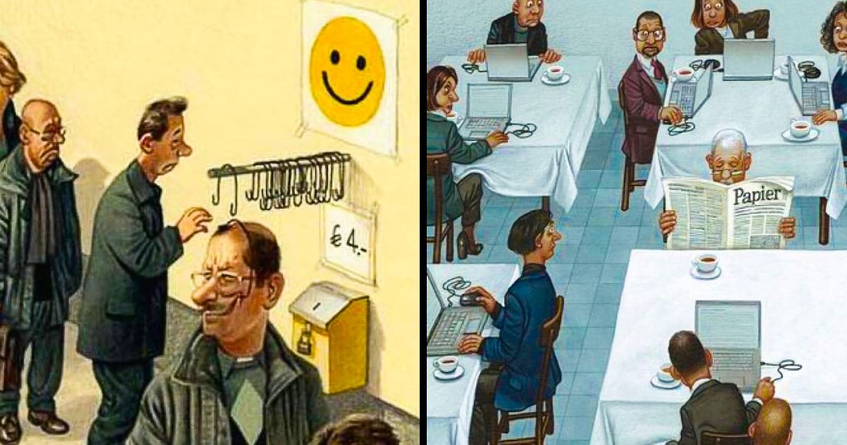 A este artista austriaco lo sentenciaron a la cárcel por sus duras caricaturas, pero ni siquiera después de eso dejó de dibujar la verdad A este artista austriaco lo sentenciaron a la cárcel por sus duras caricaturas, pero ni siquiera después de eso dejó de dibujar la verdad