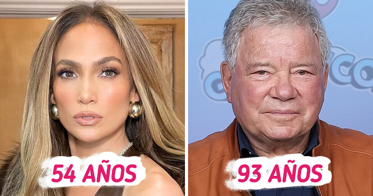 15 Famosos que se ven mucho más jóvenes que su edad real 15 Famosos que se ven mucho más jóvenes que su edad real
