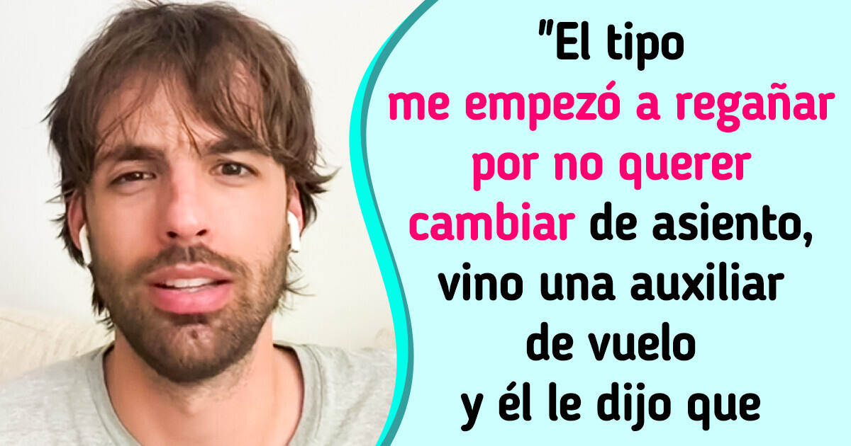 No quiso cederle su asiento de avión a una familia y acabó recibiendo inesperada recompensa