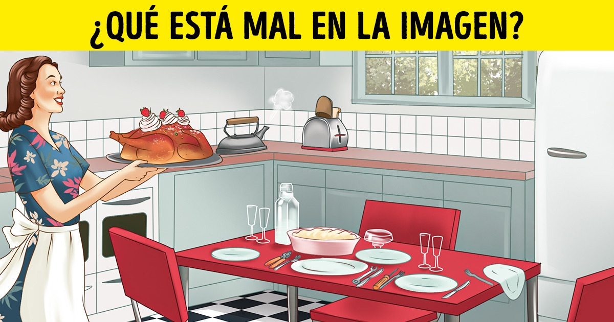 Test: Pon a prueba tu poder de observación encontrando todos los errores en estas 12 imágenes (nueva selección)