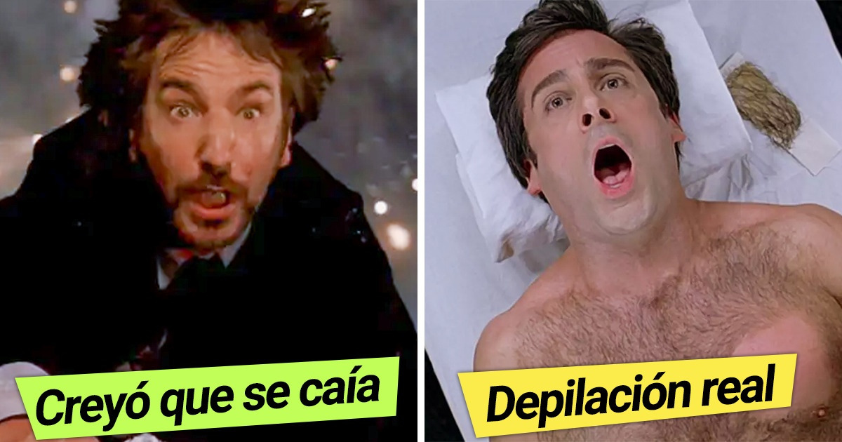 8 Escenas que se salieron del plan y resultaron de una improvisación