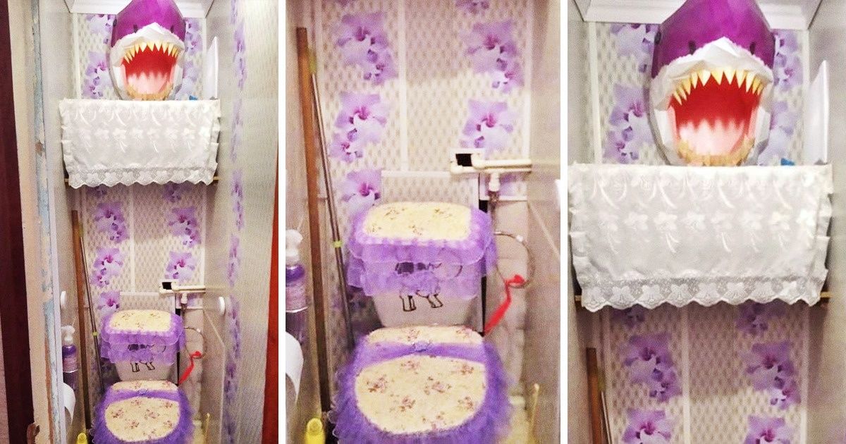 20+ Baños en los que el exceso de creatividad terminó jugando contra su funcionalidad 20+ Baños en los que el exceso de creatividad terminó jugando contra su funcionalidad
