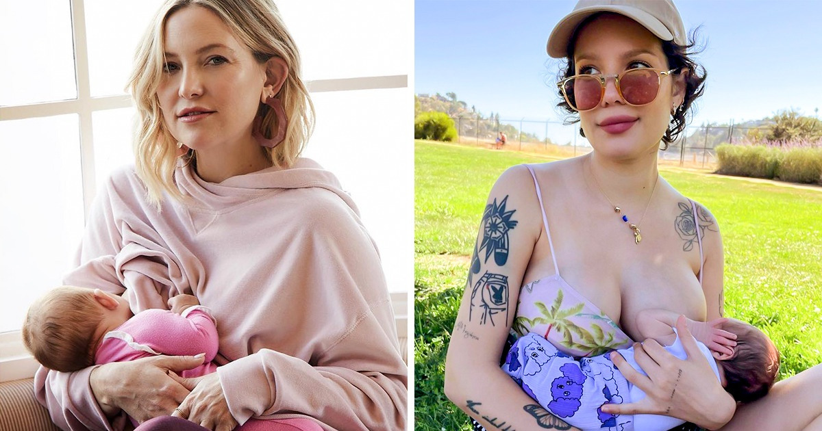 17 Famosas a las que no les importa el “qué dirán” a la hora de amamantar a sus bebés 17 Famosas a las que no les importa el “qué dirán” a la hora de amamantar a sus bebés