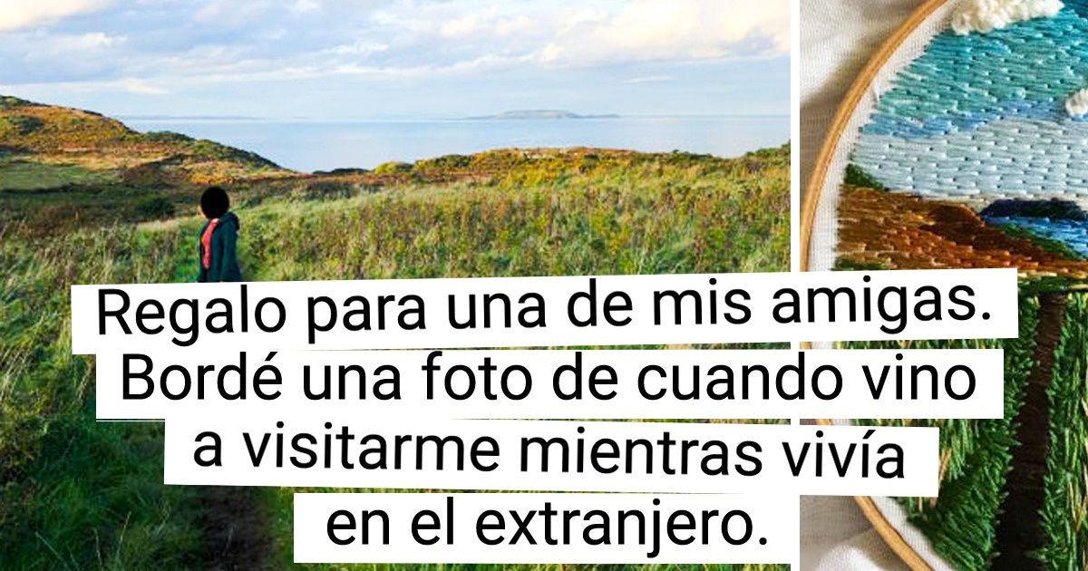 20 Artistas del bordado compartieron algunos de sus trabajos con el Internet