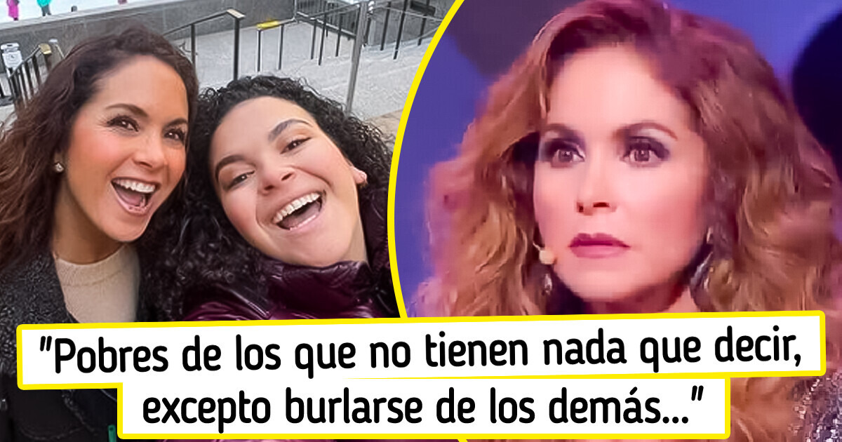 Lucero Mijares defendió con uñas y dientes a su hija Lucerito de las críticas hacia su físico