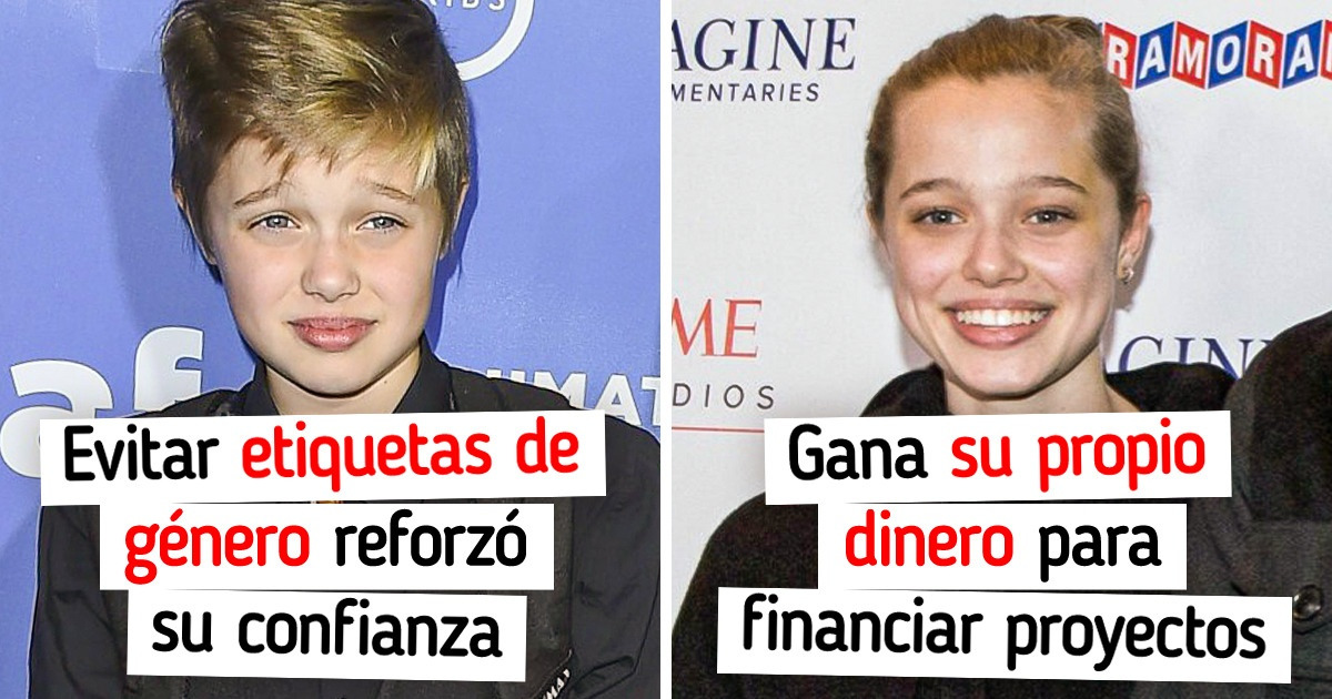 Shiloh Jolie-Pitt prueba que no hace falta ser convencionales para ser buenos padres