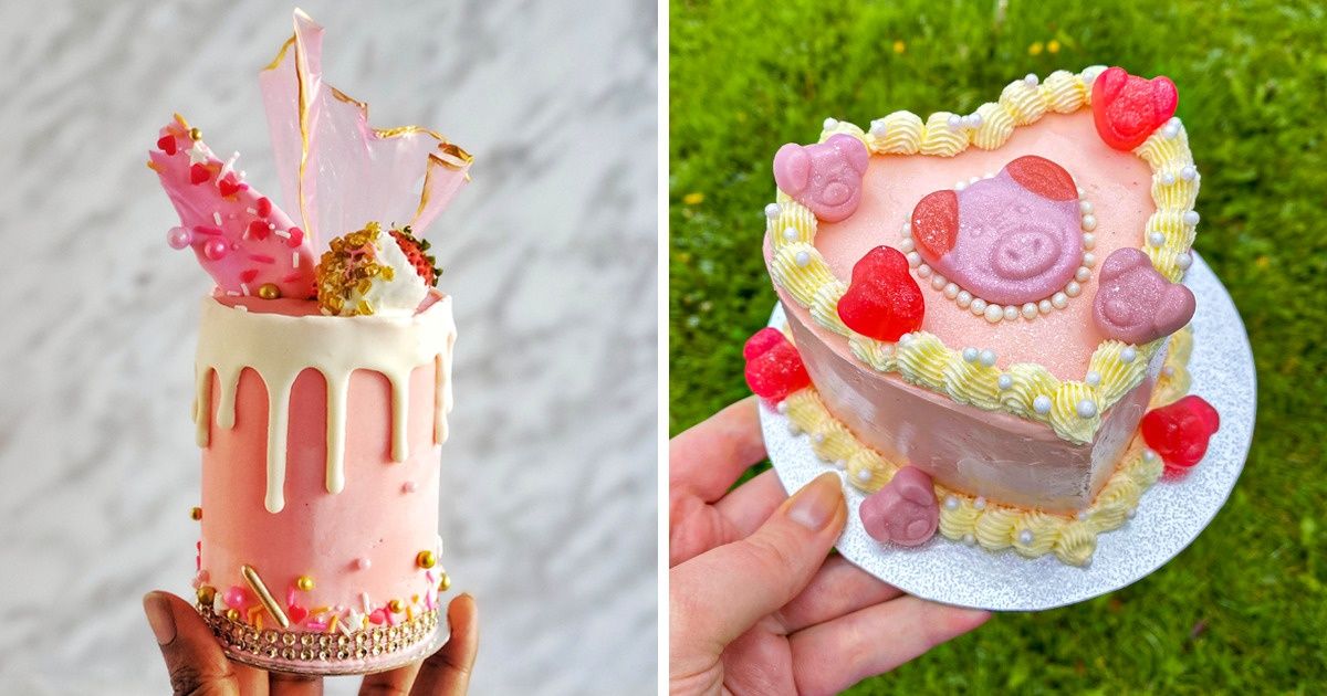 20 Pasteles que caben en la palma de la mano (nosotros ni los cortaríamos) 20 Pasteles que caben en la palma de la mano (nosotros ni los cortaríamos)