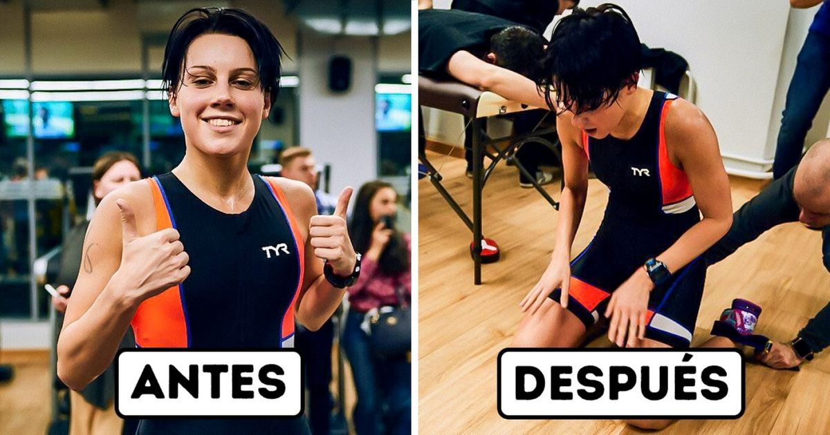11 Fotos de personas antes y después de correr un maratón