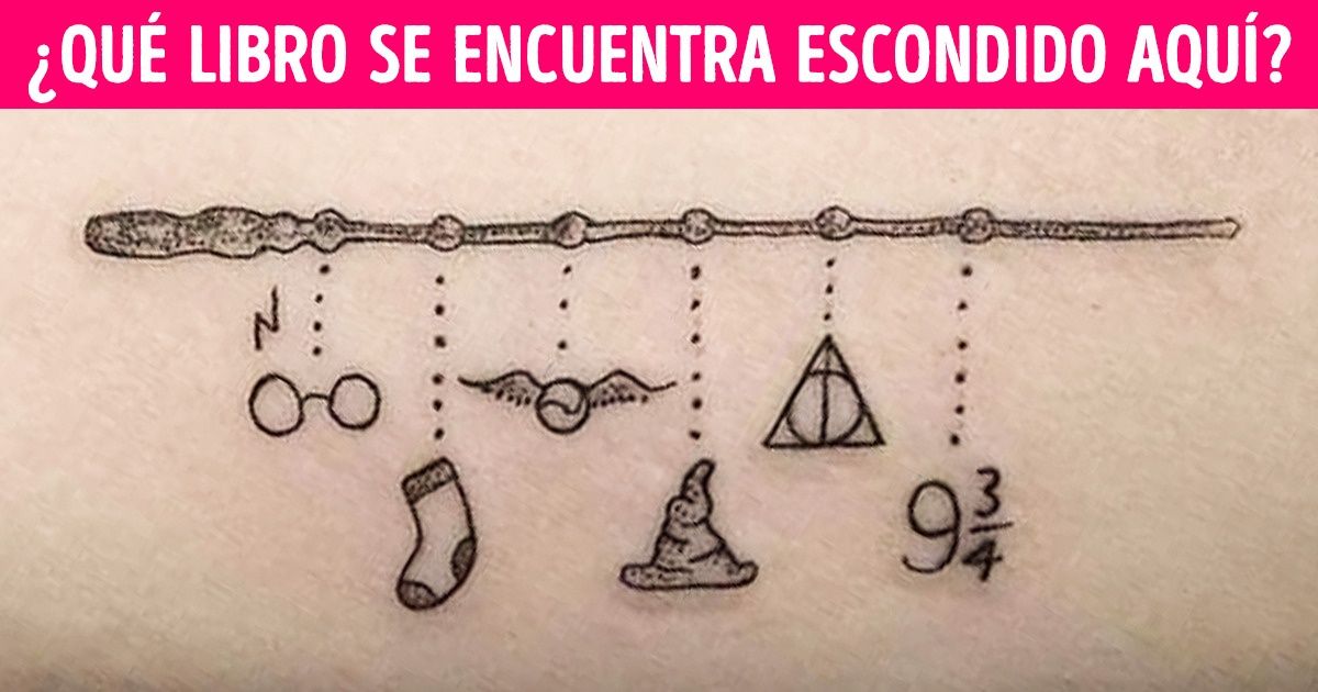 Test: ¿Podrás adivinar las obras literarias ocultas en estos tatuajes?