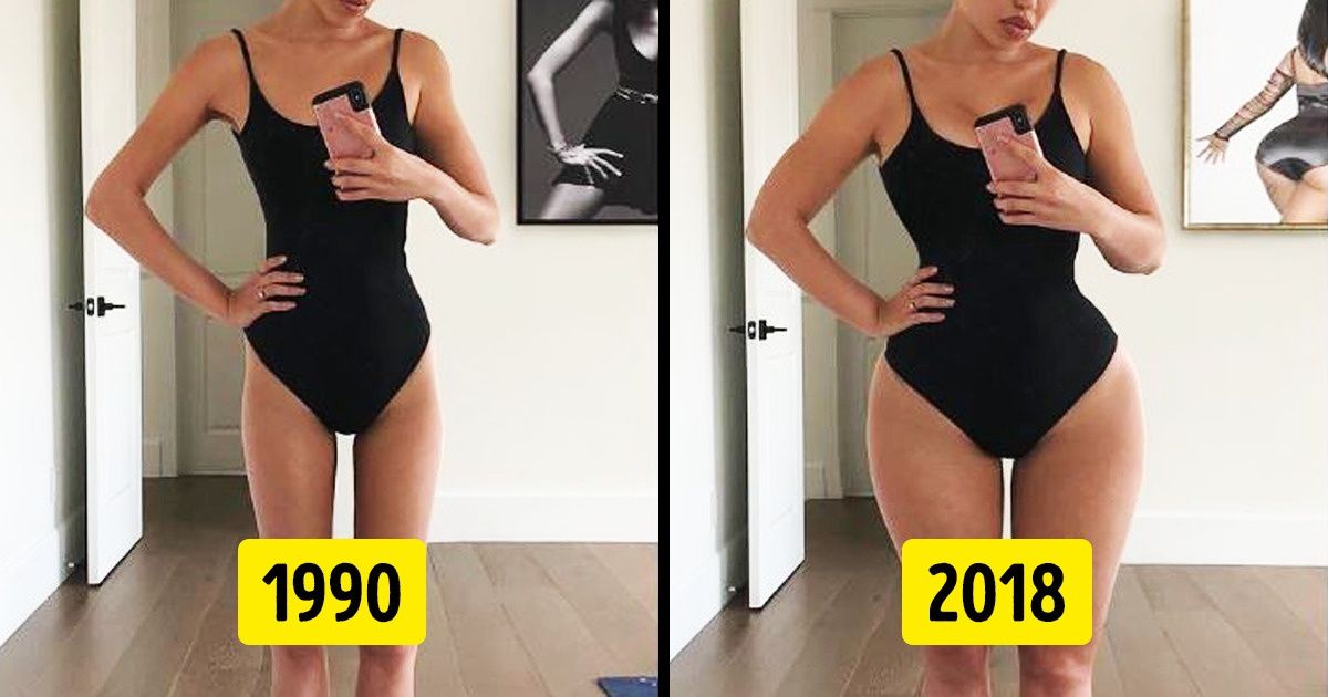 Una mujer mostró cómo se veía la figura femenina ideal en diferentes épocas, haciéndonos reflexionar a todos