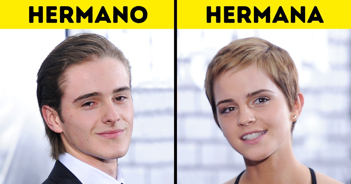 9 Famosos cuya similitud con sus hermanos se ve a leguas