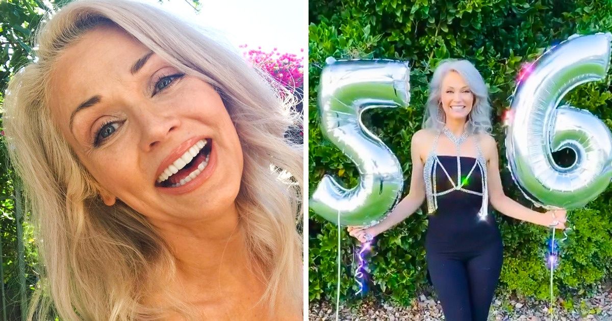 Es modelo a los 56 años, luce genial y demuestra que la edad es solo un número Es modelo a los 56 años, luce genial y demuestra que la edad es solo un número