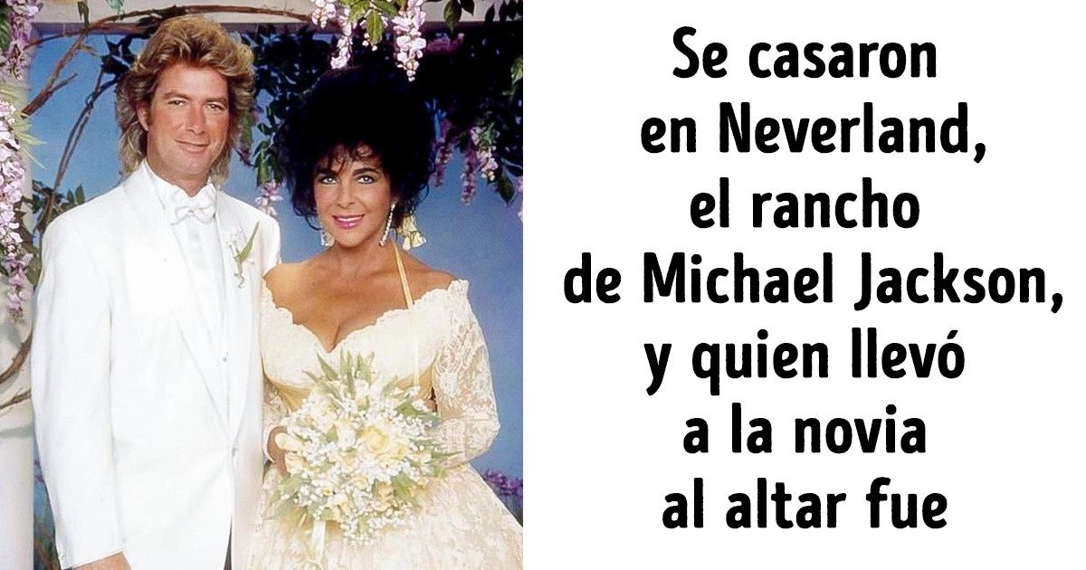 12 Bodas de famosos que llamaron la atención por su extravagancia 12 Bodas de famosos que llamaron la atención por su extravagancia