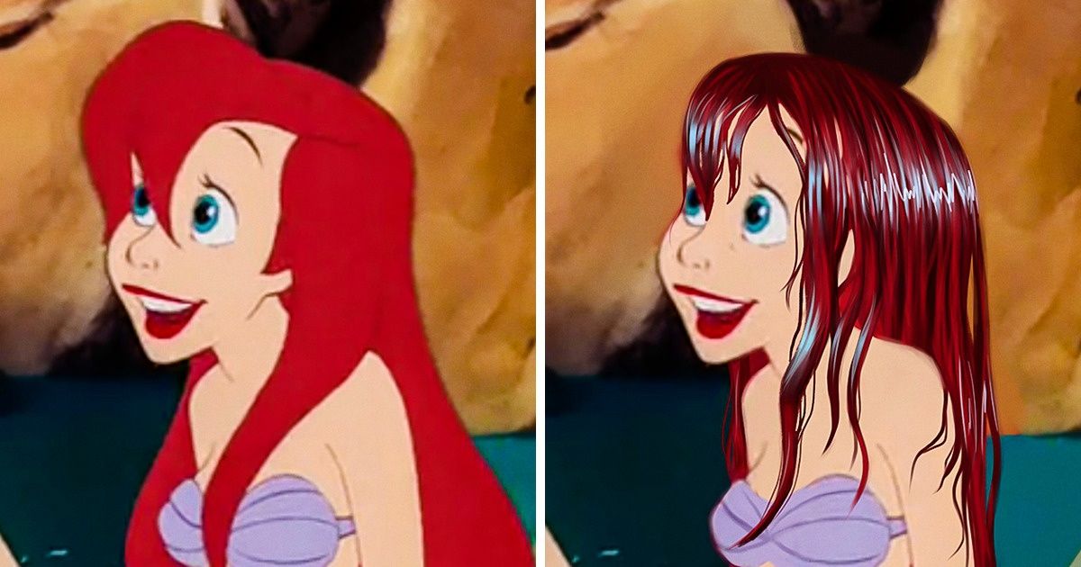 Cómo se verían las chicas de Disney si su cabello fuera real Cómo se verían las chicas de Disney si su cabello fuera real