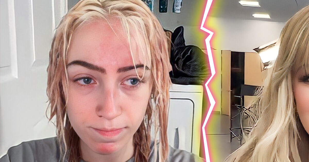 Mujer arruina sin querer su cabello y lo recupera de forma inesperada