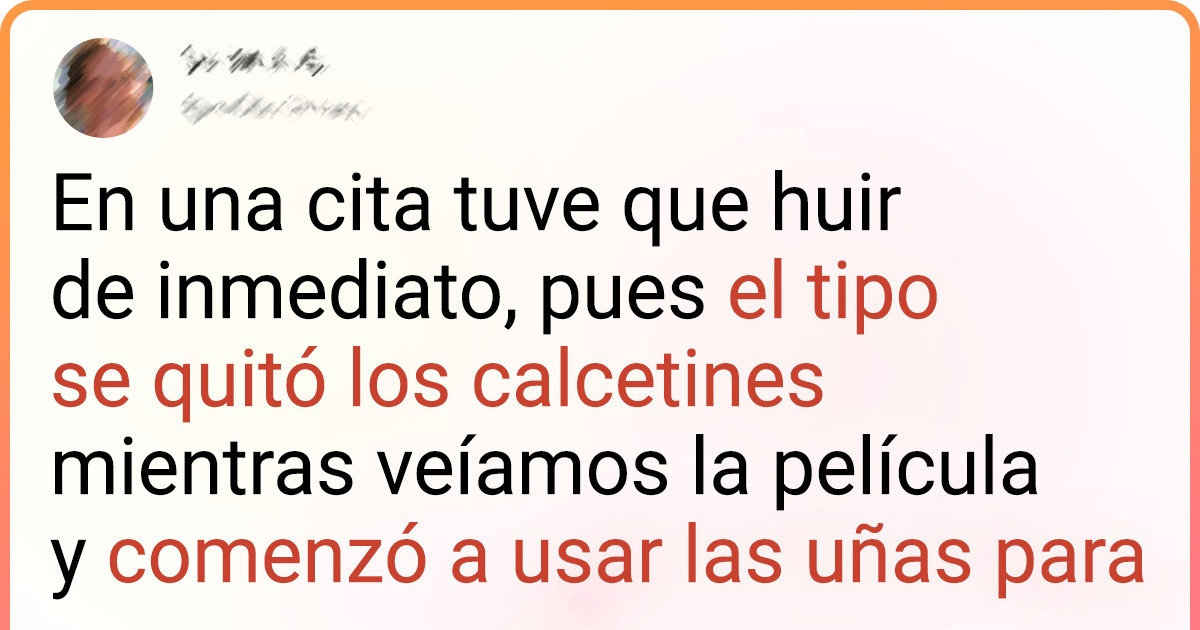 20 Primeras citas tan desastrosas que arruinaron la posibilidad de que hubiera una segunda