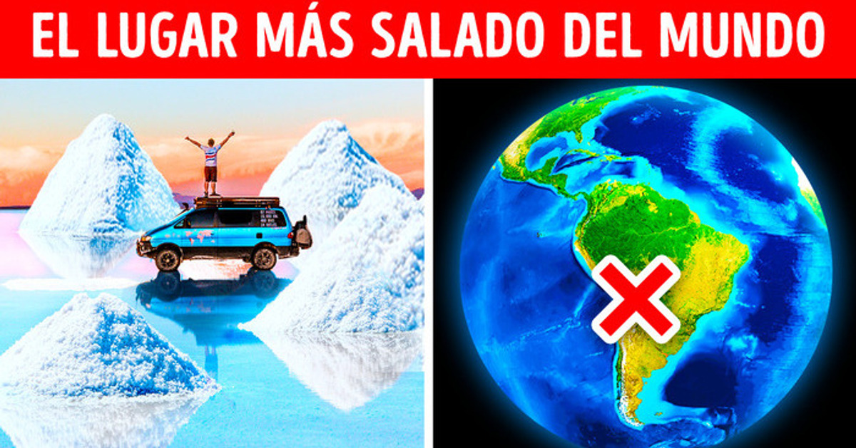 Un lugar único con tanta sal que construyeron un hotel con ella