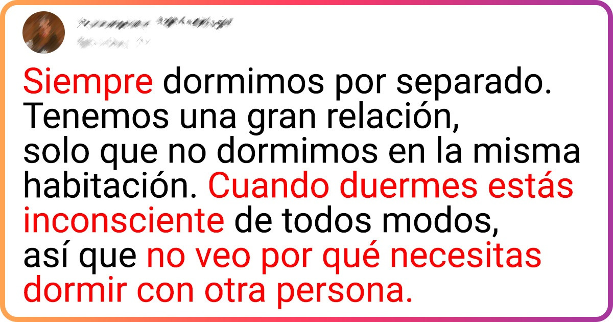 15 Parejas casadas compartieron por qué decidieron dormir por separado y cómo esto ha ayudado a su relación