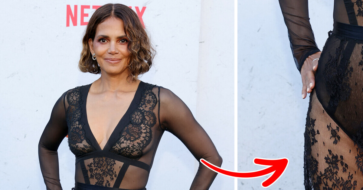 “Demasiado mayor para ese vestido”, a sus 58 años, el vestido transparente de Halle Berry desata la polémica