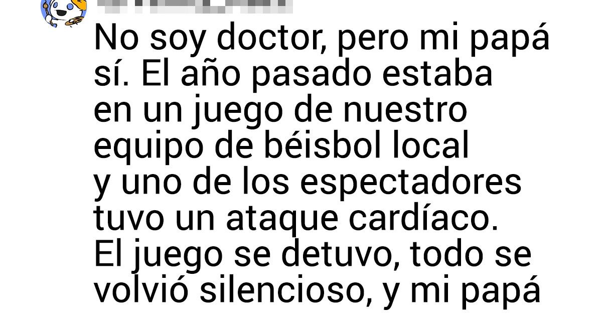 12 Usuarios de la red compartieron historias de doctores que lograron salvar la situación en un momento extraordinario 12 Usuarios de la red compartieron historias de doctores que lograron salvar la situación en un momento extraordinario