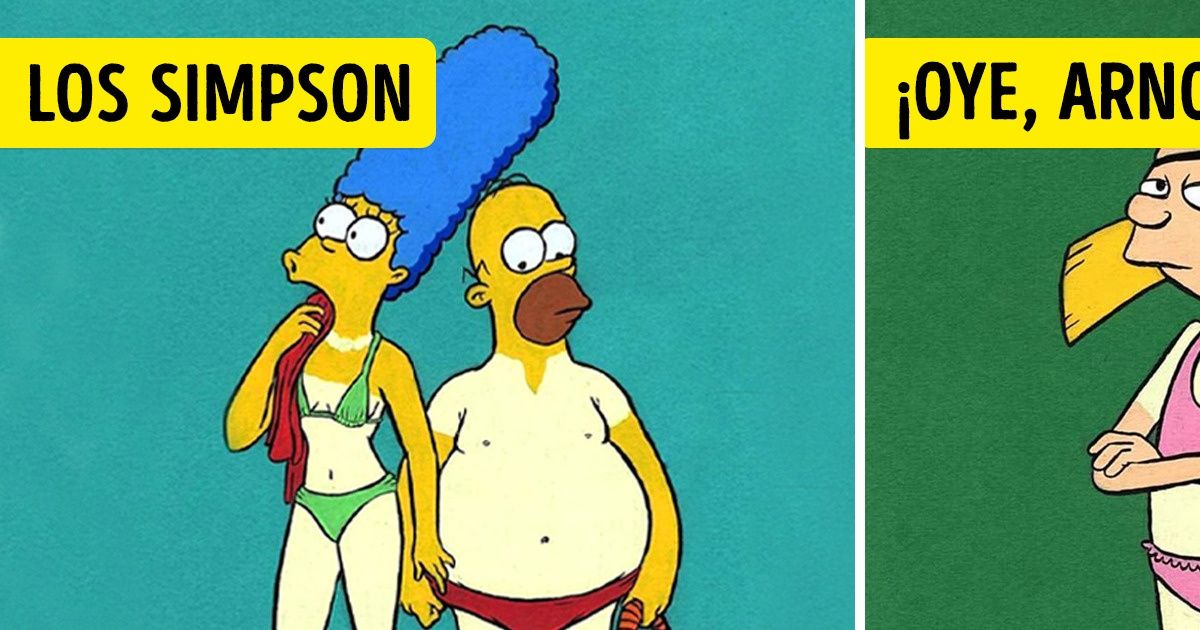 Ilustradora imaginó cómo lucirían 10+ personajes animados el primer día de playa y este fue el resultado Ilustradora imaginó cómo lucirían 10+ personajes animados el primer día de playa y este fue el resultado
