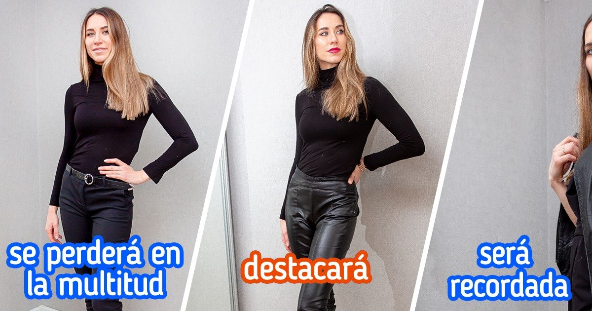 Una chica comprobó por sí misma 12 reglas para vestir de negro y ahora cuenta cómo lucir llamativa usando ese color Una chica comprobó por sí misma 12 reglas para vestir de negro y ahora cuenta cómo lucir llamativa usando ese color