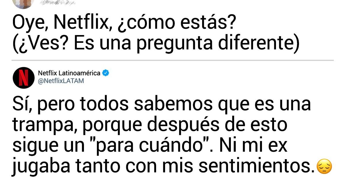 20+ Tuits graciosos de Netflix Latinoamérica que muestran su gran sentido del humor 20+ Tuits graciosos de Netflix Latinoamérica que muestran su gran sentido del humor