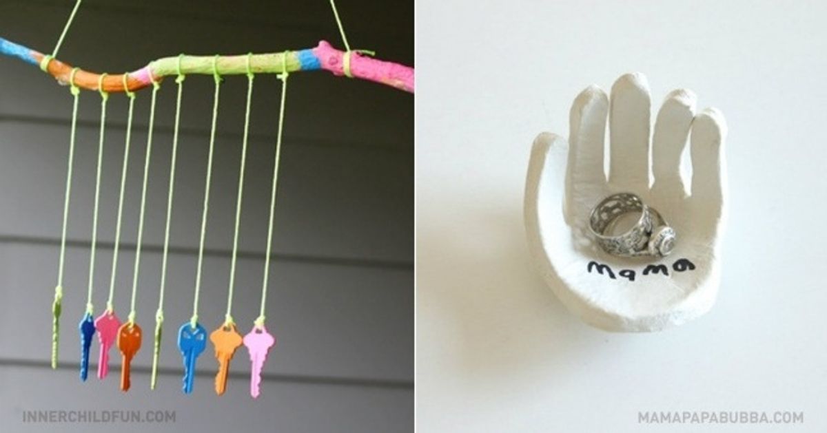 15 Manualidades que puedes hacer con tu hijo