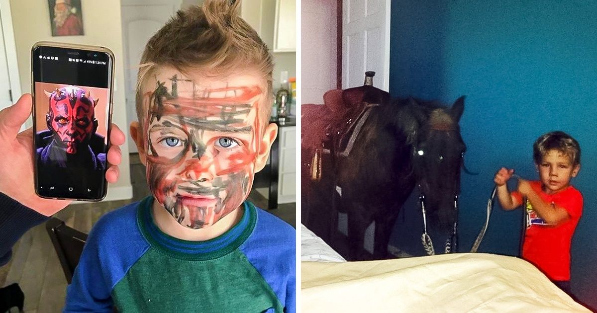 21 Fotos divertidas que prueban que los niños pueden ser totalmente salvajes algunas veces 21 Fotos divertidas que prueban que los niños pueden ser totalmente salvajes algunas veces