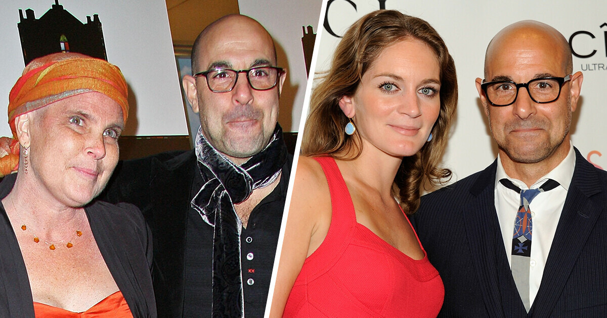 Stanley Tucci sigue llorando a su primera esposa, a pesar de estar felizmente casado de nuevo