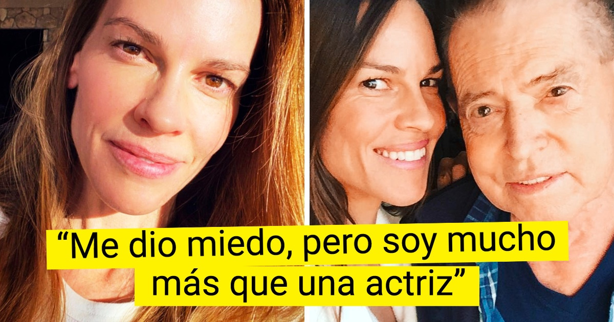 Hilary Swank hizo a un lado su carrera para cuidar a su papá y la vida la premió por partida doble Hilary Swank hizo a un lado su carrera para cuidar a su papá y la vida la premió por partida doble