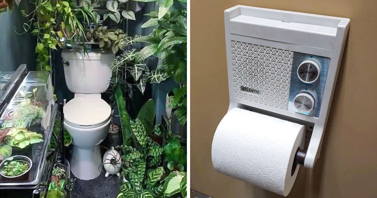 23 Baños que llamaron la atención de sus usuarios y convirtieron su uso en una experiencia única