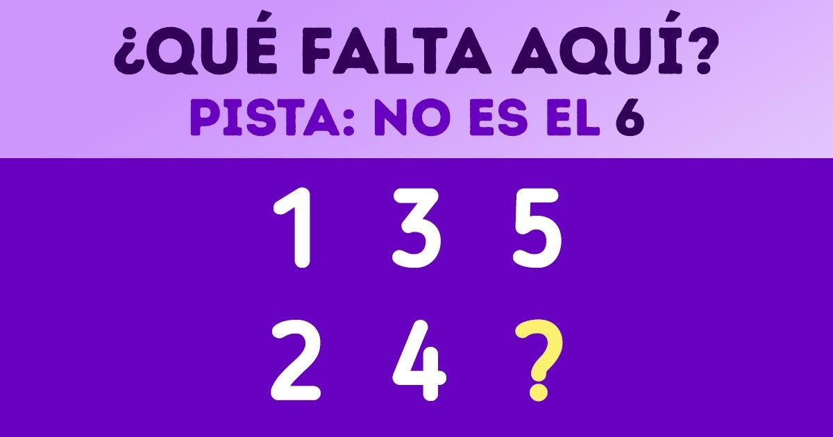 Test: 15 Acertijos que parecen fáciles, pero solo lo son si tienes el razonamiento encendido en tu cabeza Test: 15 Acertijos que parecen fáciles, pero solo lo son si tienes el razonamiento encendido en tu cabeza