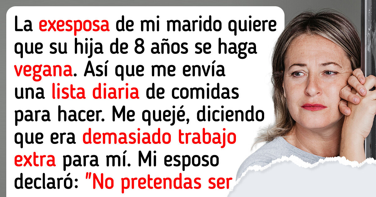 Me negué a preparar comida separada para mi hijastra, y ahora me ven como una mala persona Me negué a preparar comida separada para mi hijastra, y ahora me ven como una mala persona