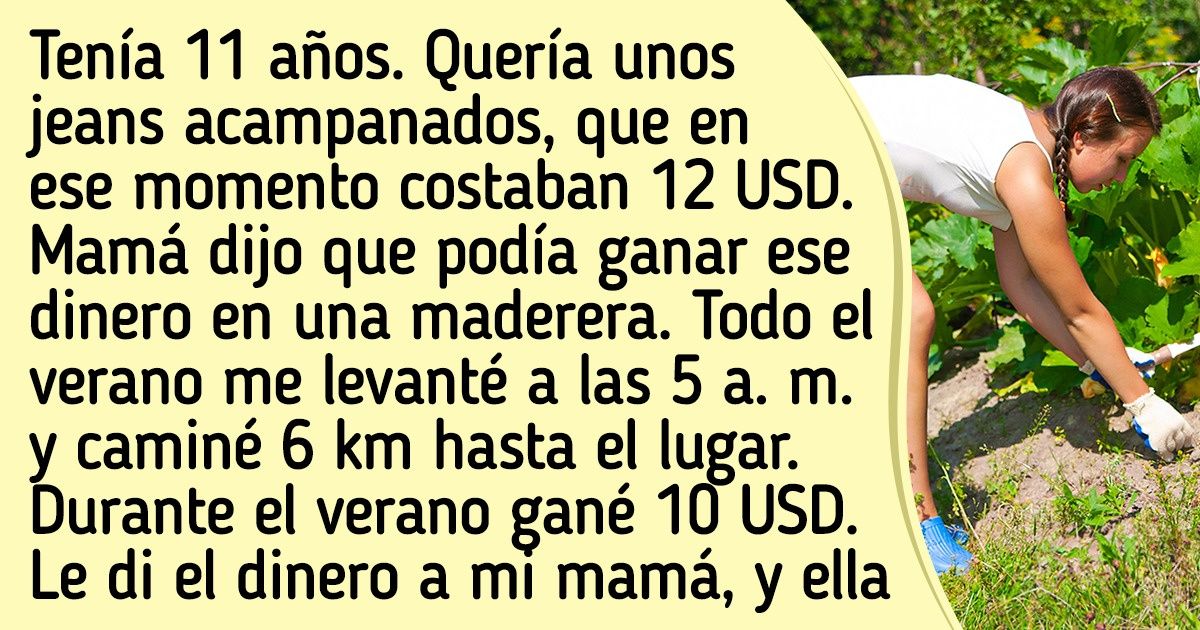 20 Personas que comenzaron a trabajar por primera vez y finalmente entendieron cómo se consigue el dinero 20 Personas que comenzaron a trabajar por primera vez y finalmente entendieron cómo se consigue el dinero