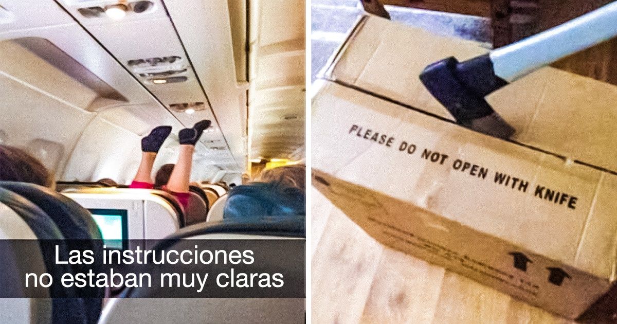 20+ Personas que no leyeron al 100 % el manual de instrucciones de la vida