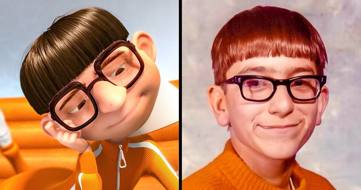 15 Personas y personajes de caricaturas que parecen salidos del mismo molde