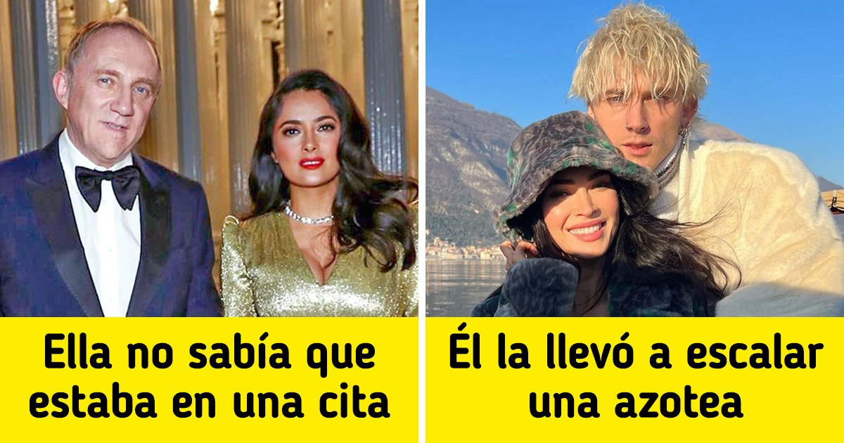 10 Parejas de famosos que tuvieron una primera cita que quedó para el recuerdo 10 Parejas de famosos que tuvieron una primera cita que quedó para el recuerdo