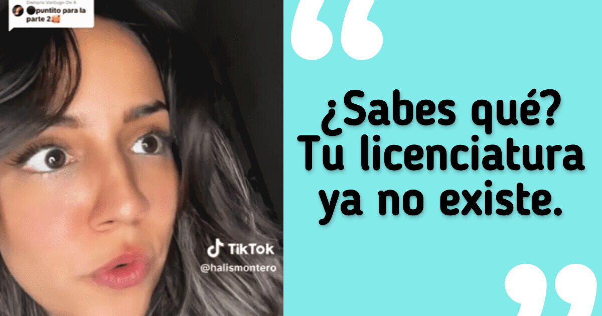 La historia de una joven que estudió por cuatro años una carrera que no existía
