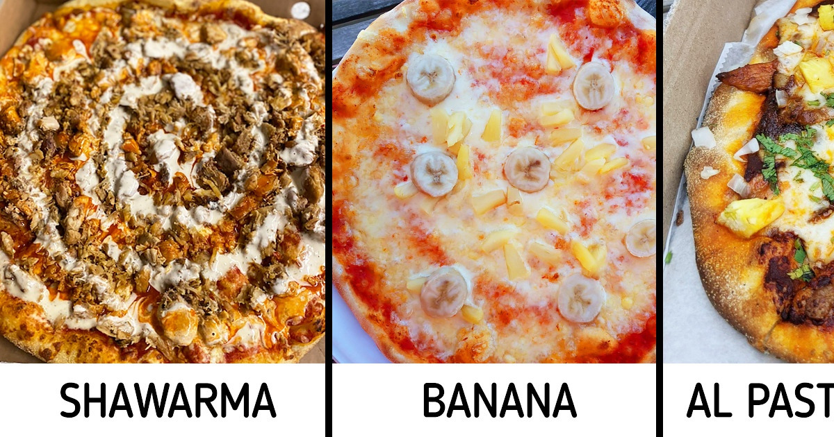 15 Pizzas que se merecen un premio a las más creativas y alocadas (estamos dispuestos a probarlas todas) 15 Pizzas que se merecen un premio a las más creativas y alocadas (estamos dispuestos a probarlas todas)