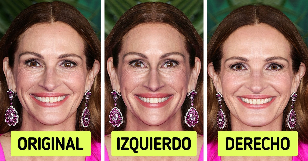 Cómo se verían 15 famosos si sus rostros tuvieran total simetría