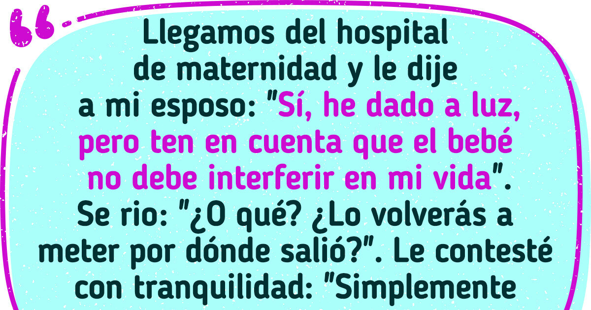 Estaba agotada de cuidar a mi bebé, pero todos esperaban que hiciera todo el trabajo sola