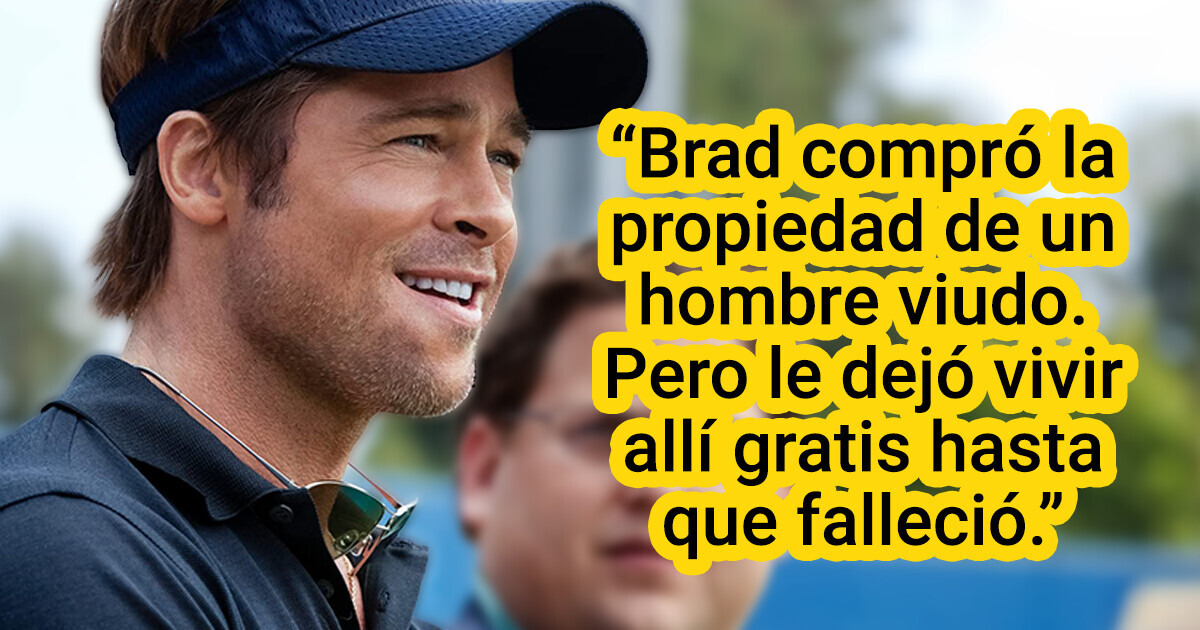 10 Ocasiones en que Brad Pitt no escatimó en ayudar a los demás